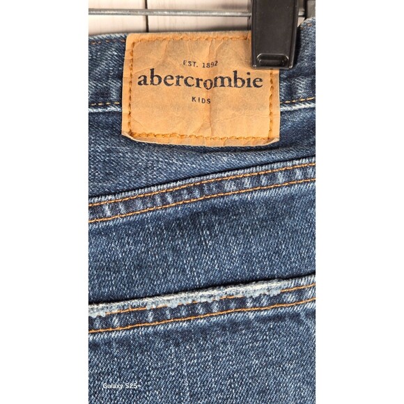Abercrombie Kids Size 16 The A&F Skinny Blue Denim Jeans Youth EUC - Picture 5 of 12